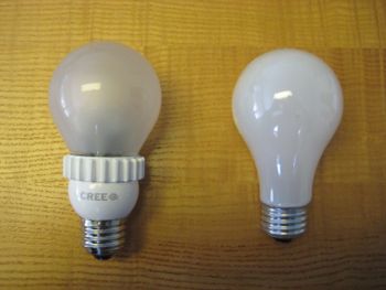 Cree公司60W-LED灯泡测评