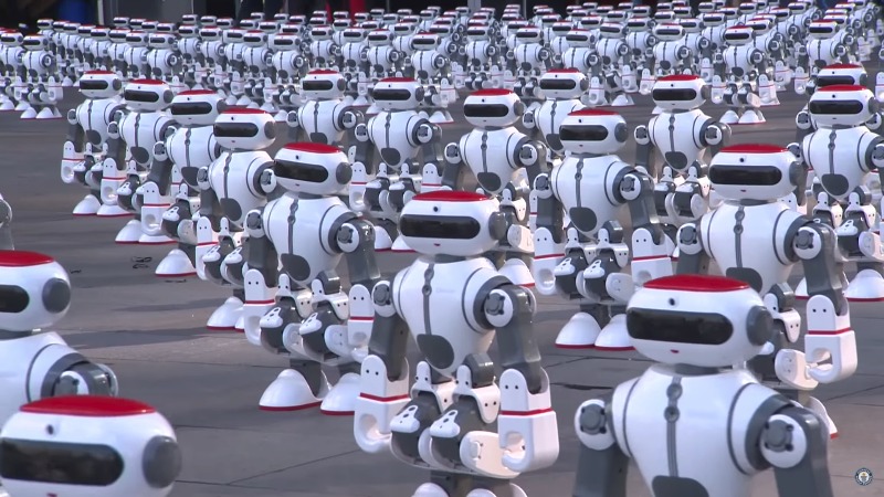 　　1069台Dobi機器人同時共舞創金氏世界紀錄！