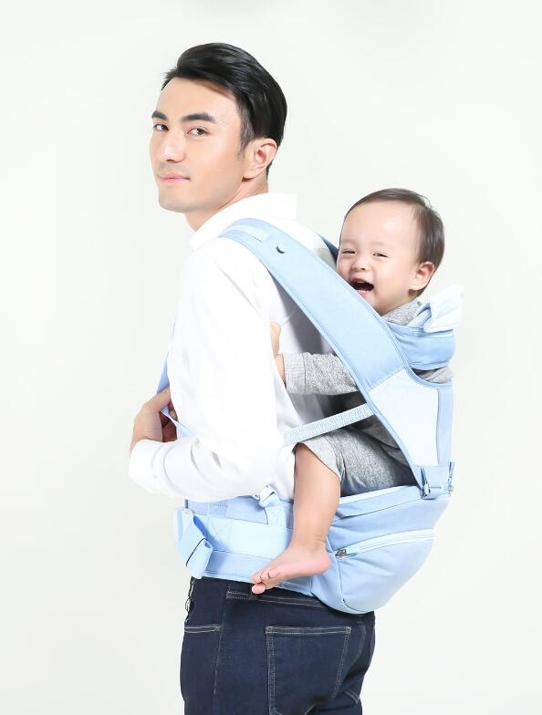 小米上架多功能婴儿背带腰凳：剖腹产妈妈也能用