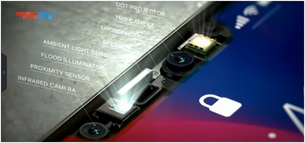 奥比中光：确认iPhone X前置3D深度摄像头采用结构光方案