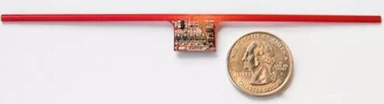 无需充电的WISP微型芯片：内置加速度计和温度传感器