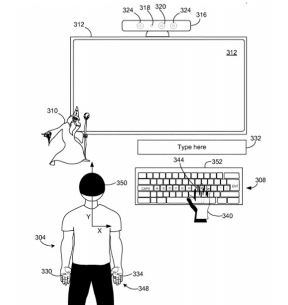 虚拟也要交互 微软AR新专利或“杀死”实体键鼠