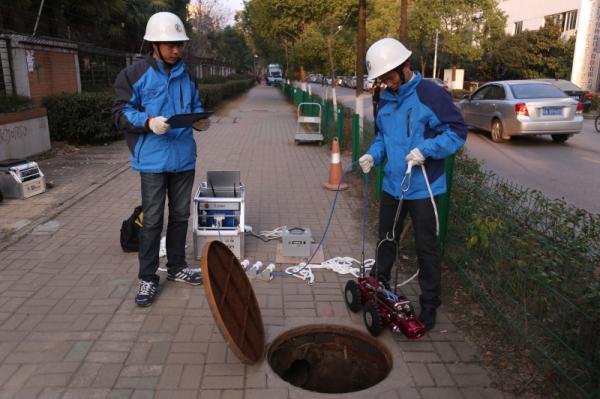 中仪管道机器人 参与农村污水治理工程