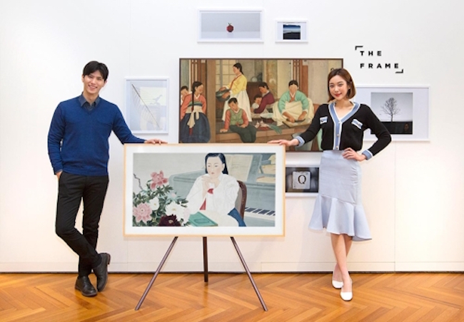 三星：将通过框架电视在韩国博物馆展示艺术品