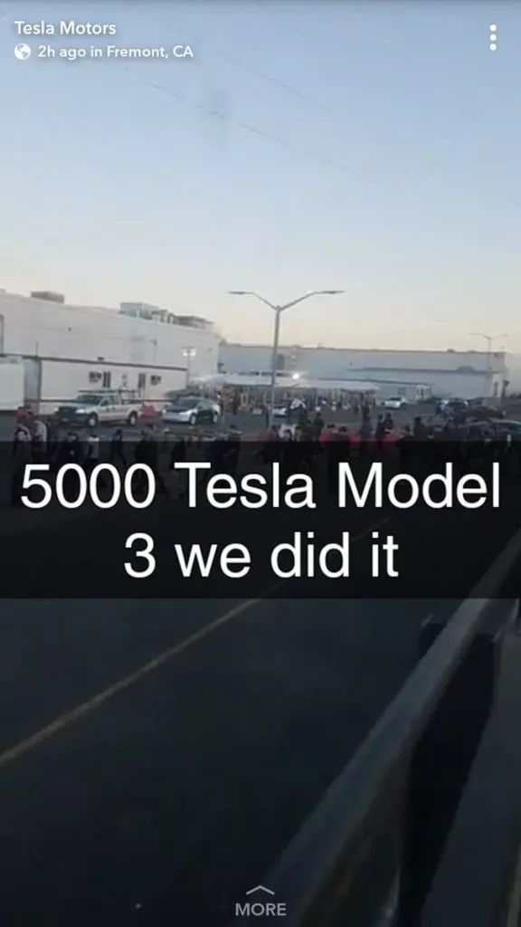 Model 3周产能达到5000台！这一次，马斯克又赢了