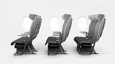 新式飞机座椅用App就能调节舒适度