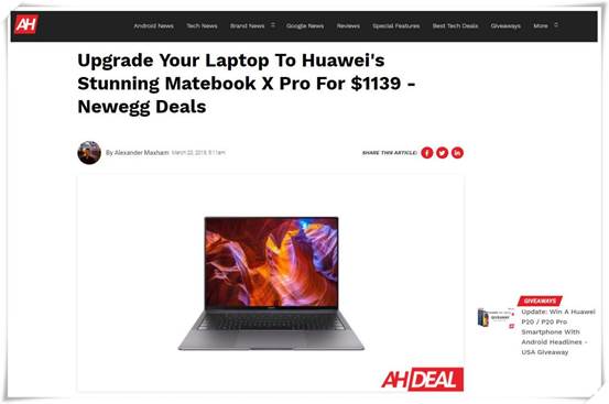 从外媒群赞到火爆618，华为新款MateBook X Pro硬核成就实力之选