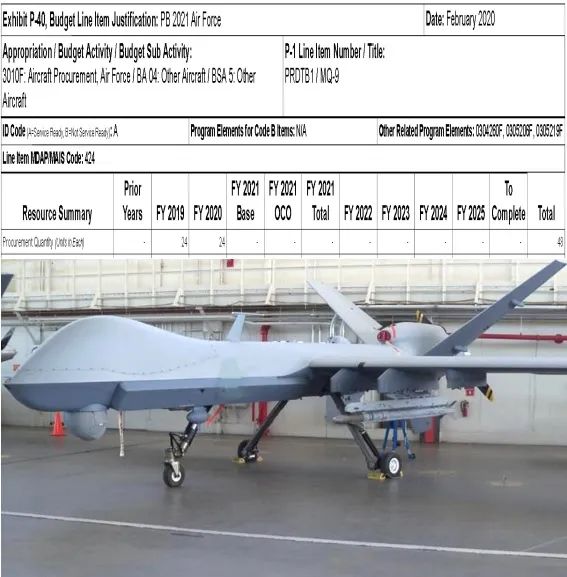 “死神”后继！美空军发布“下一代多用途无人机”项目信息征询书