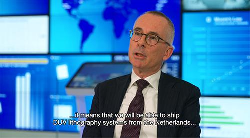ASML CFO：荷兰可出口DUV光刻机给中国 无需美国许可