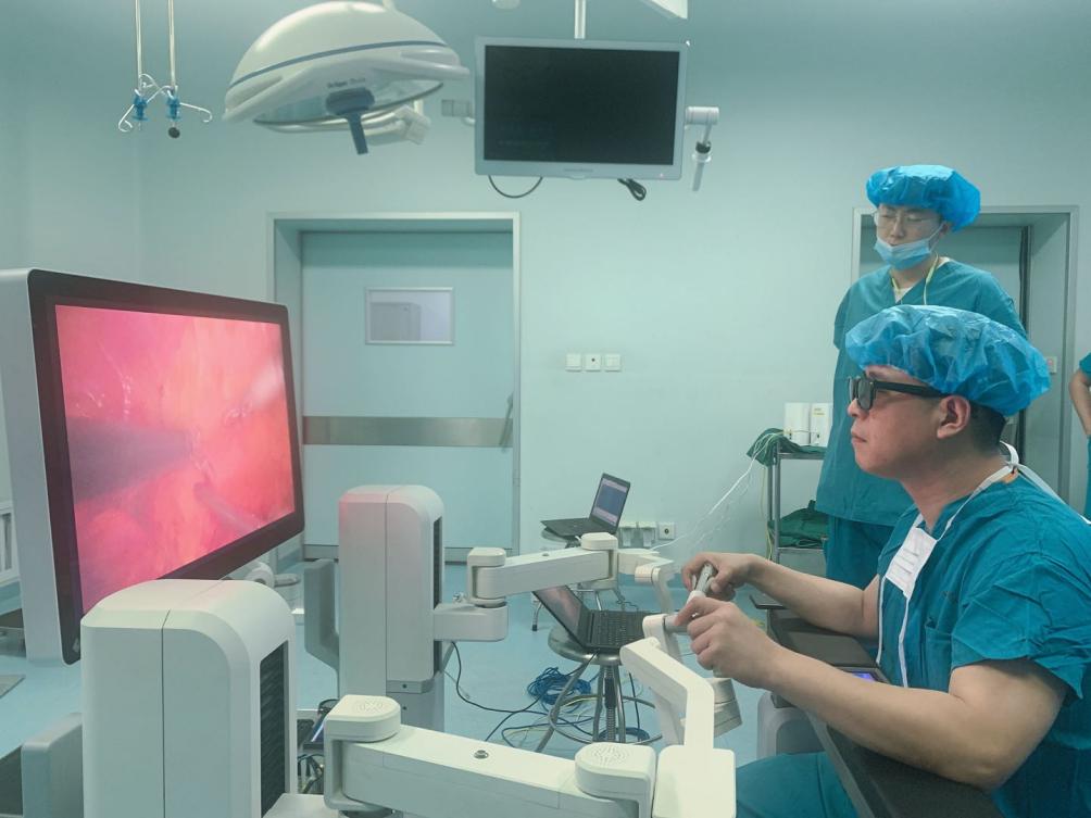 威高集团手术机器人助力中国远程医疗进阶提速