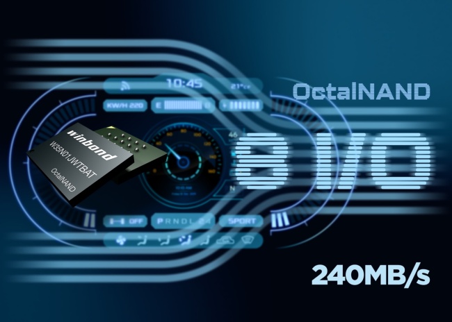 华邦OctalNAND Flash与新思科技DesignWare AMBA IP完美契合，提供完整的高容量 NAND 闪存解决方案