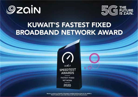 科威特Zain 5G流量占比率先超40%，收入利润双增长实现5G商业成功
