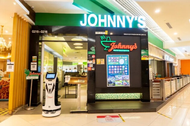 普渡机器人“贝拉”入驻马来西亚连锁火锅店Johnny’s
