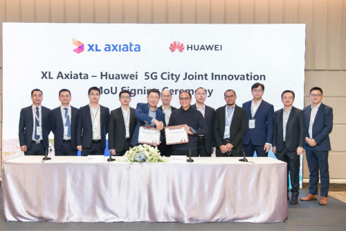 印尼XL Axiata与华为开展5G City联合技术创新合作，推进印尼智慧城市建设