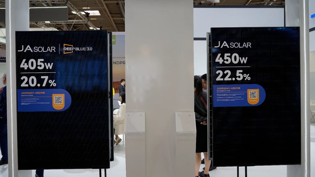 DeepBlue 4.0 Pro欧洲首秀 | 晶澳科技惊艳亮相2023年Intersolar
