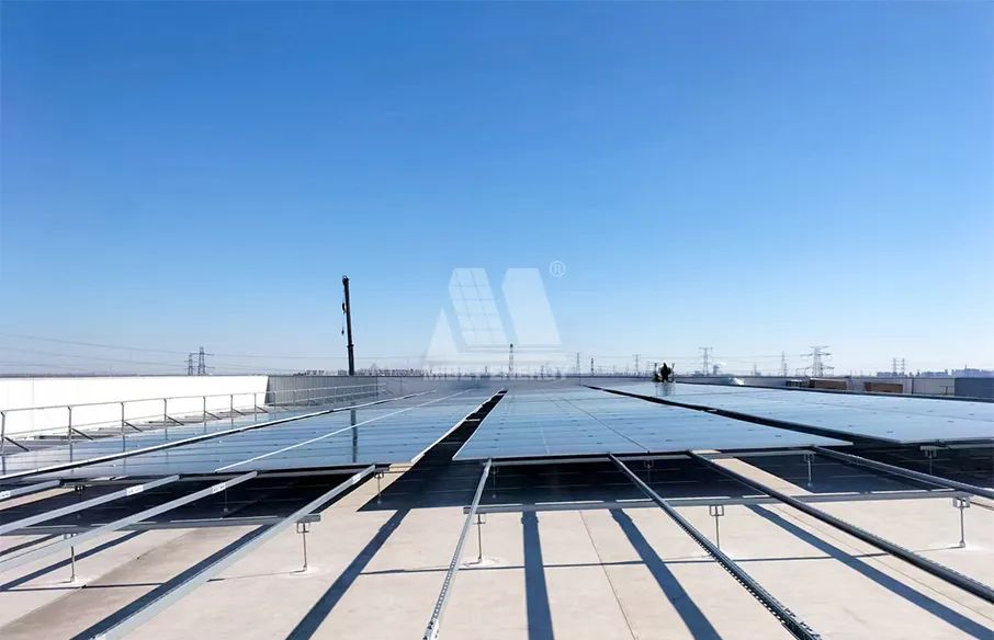 光耀绿能！迈贝特助力天津高新云数据中心TPO屋顶项目并网发电