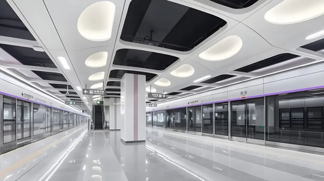 深圳地铁5号线新建上水径停车场即将亮灯启用